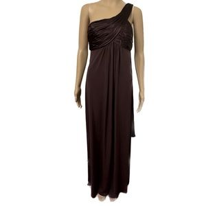 David’s Bridal Cascade Back Bridesmaid Dress